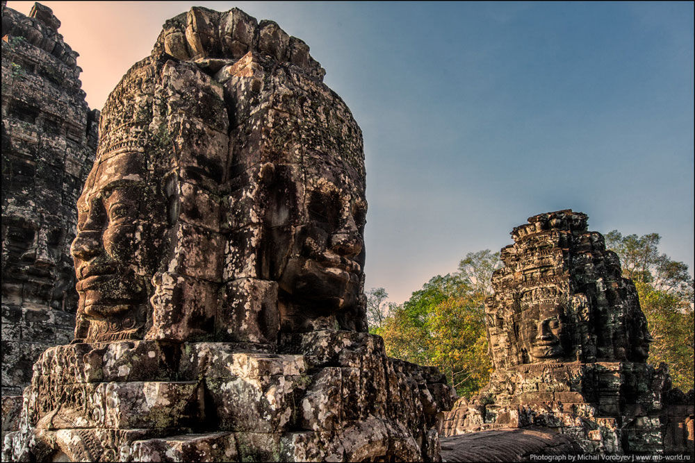 Start your journey with Angkor Thom’s serene glow
